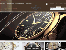 Tablet Screenshot of patek-philipe.com